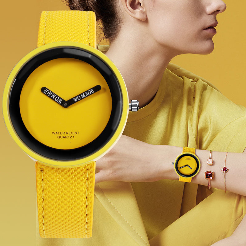 Hot Sale Fashion Women's Watches Leather Ladies Watch Women Watches Young Girl Watch Simple Clock reloj mujer montre femme