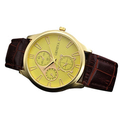 New listing Men watch Luxury Brand Watches Quartz Clock Fashion Leather belts Watch Cheap Sports wristwatch relogio male 533