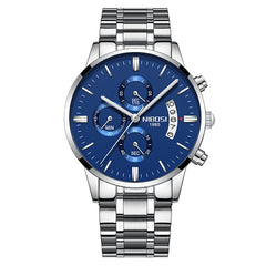 NIBOSI Relogio Masculino Watch Men Gold And Black Mens Watches Top Brand Luxury Sports Watches 2019 Reloj Hombre Waterproof
