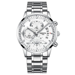 NIBOSI Relogio Masculino Watch Men Gold And Black Mens Watches Top Brand Luxury Sports Watches 2019 Reloj Hombre Waterproof